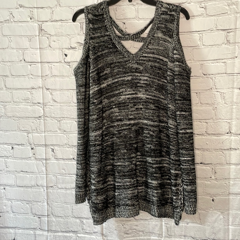 True Craft cold shoulder sweater